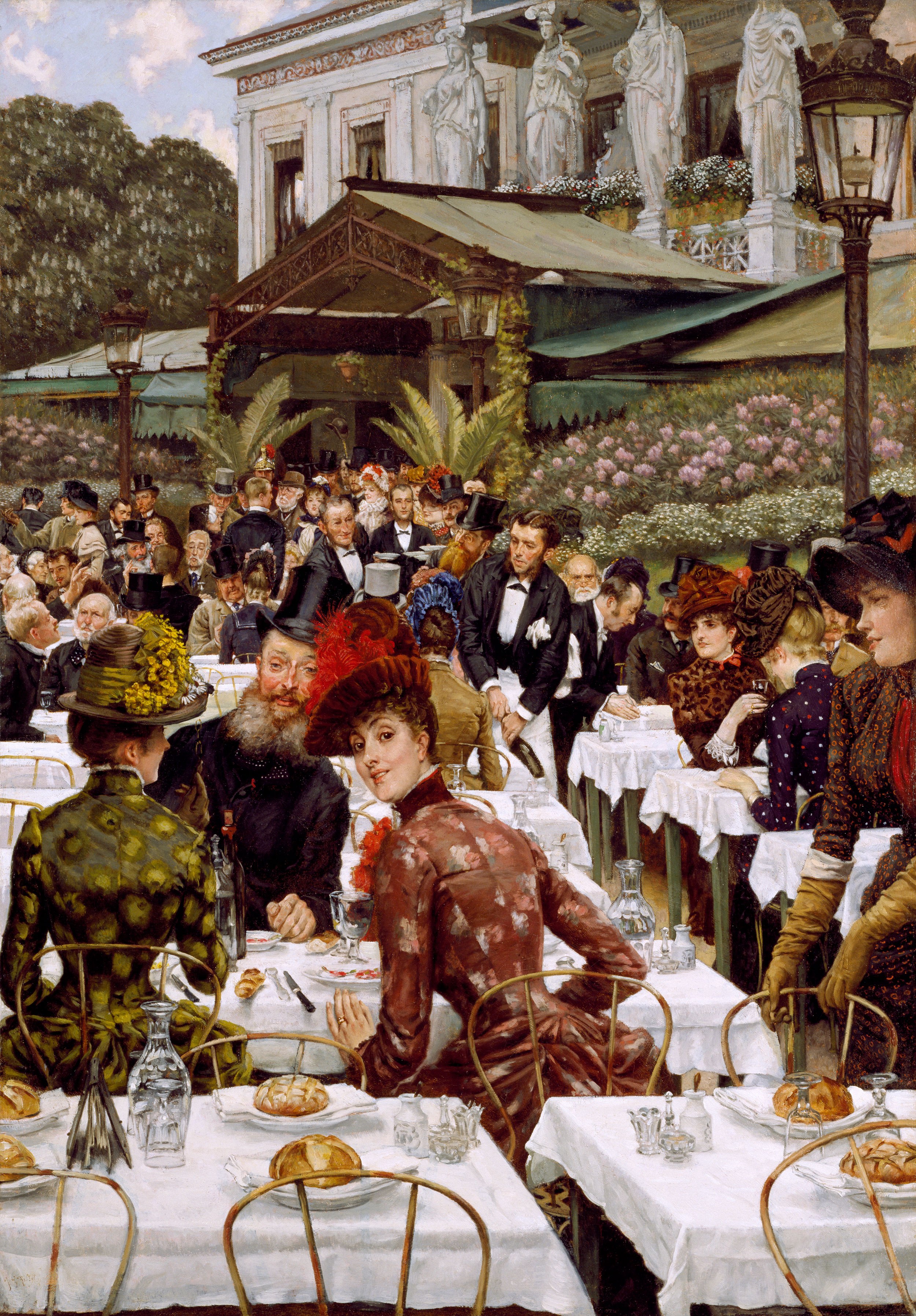 James Tissot (French, 1836–1902), The Artists’ Wives, 1885; oil on canvas; Chrysler Museum of Art, Norfolk, Virginia; Gift of Walter P. Chrysler, Jr., and The Grandy Fund, Landmark Communications Fund, and "An Affair to Remember" 1982, 81.153