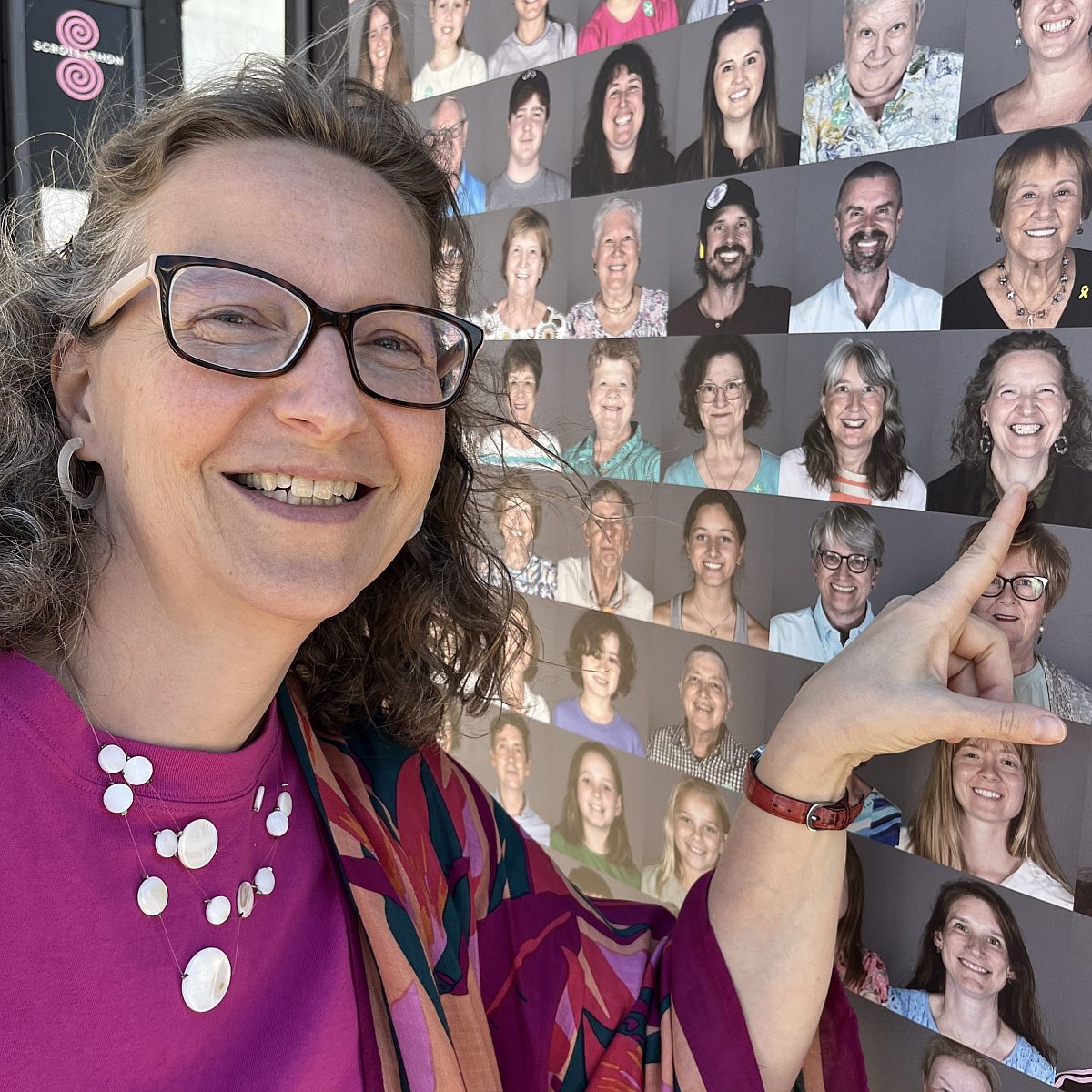 Ellen Daugherty, Associate Curator, traveled to Washington, DC, on May 30 for the opening of the National Scrollathon at the Kennedy Center.