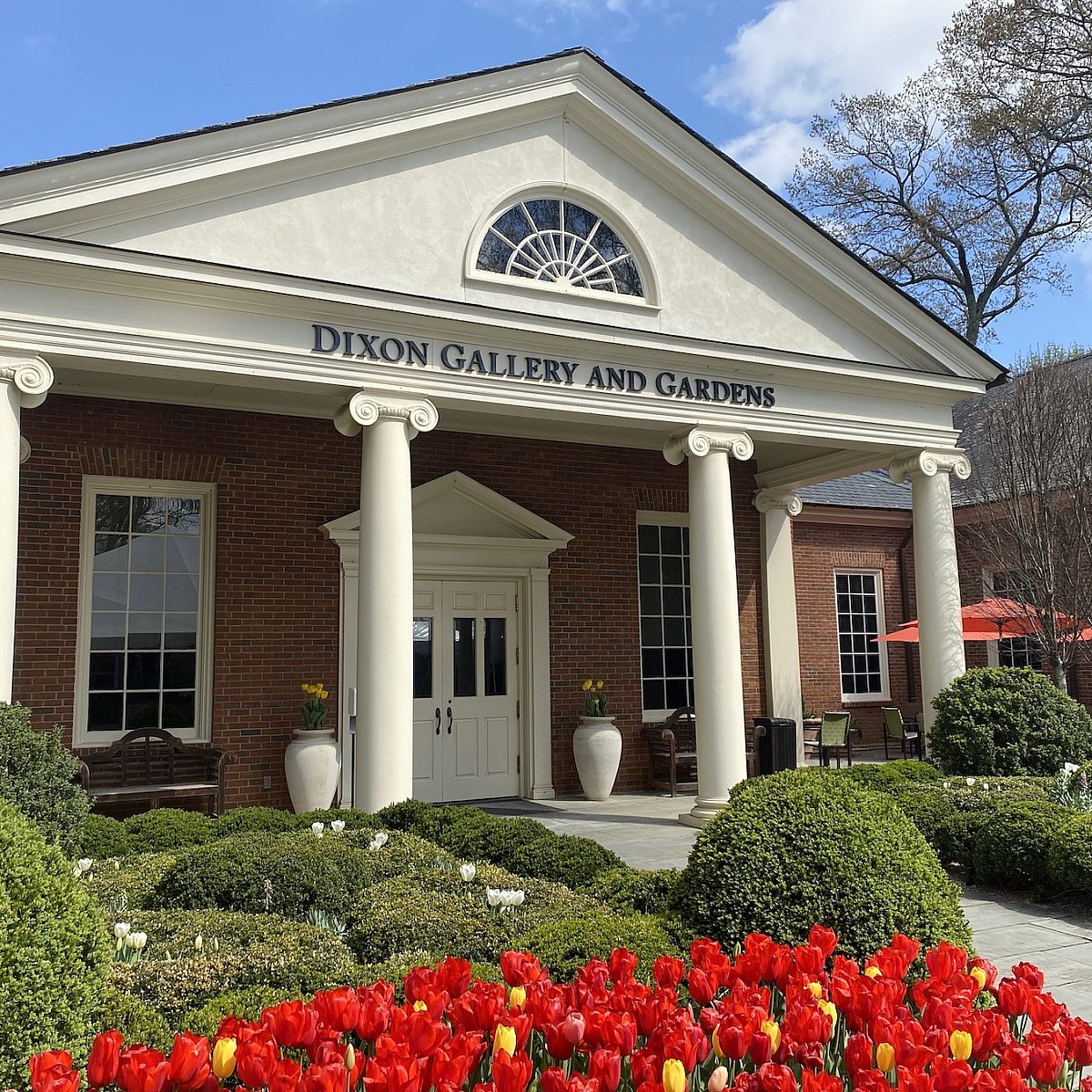 Dixon entrance with tulips