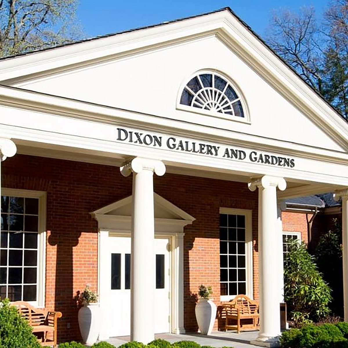 Front Of Dixon Galleryand Gardens