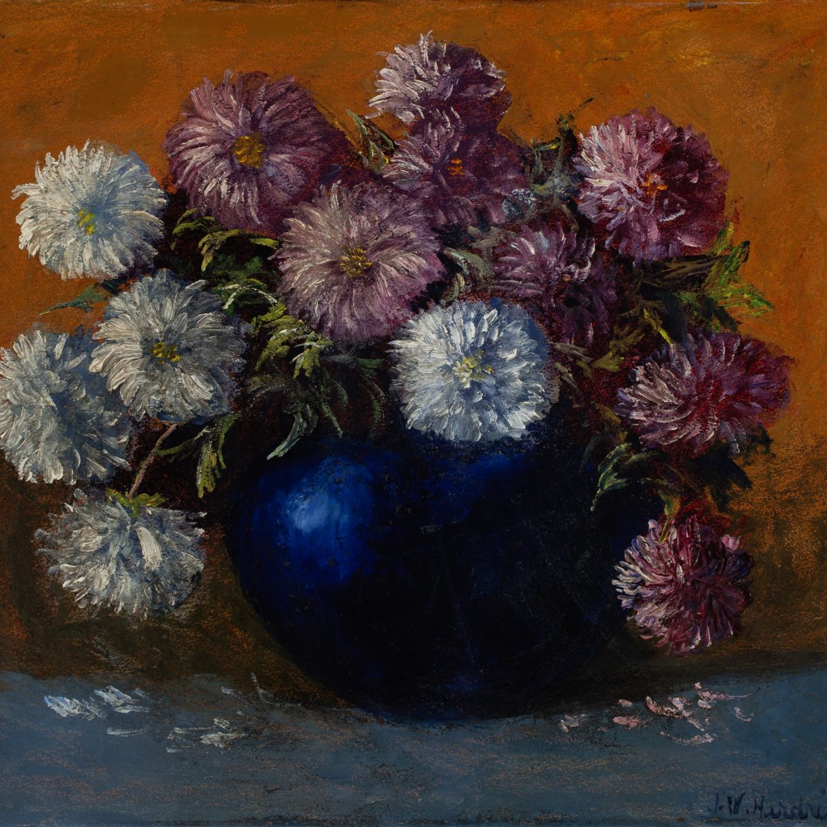Hardrick John Wesley Still Life in a Blue Vase 2025 9 HIGH RES JPEG IMG 9286