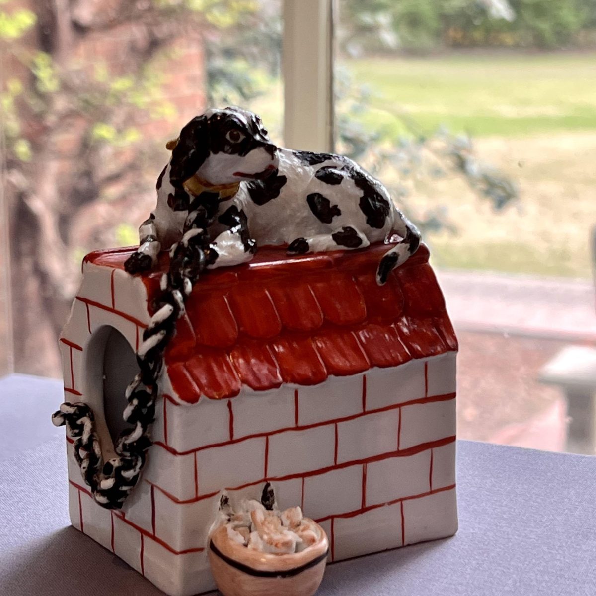 Kennel with Mother and Puppies ca 1734