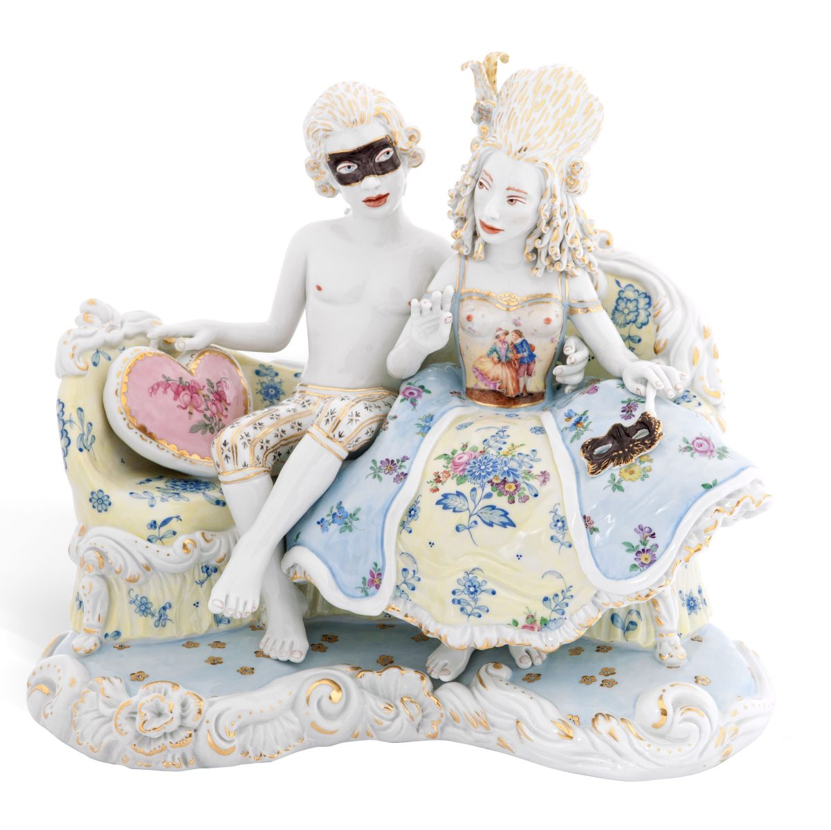 Masquerade-porcelian-art