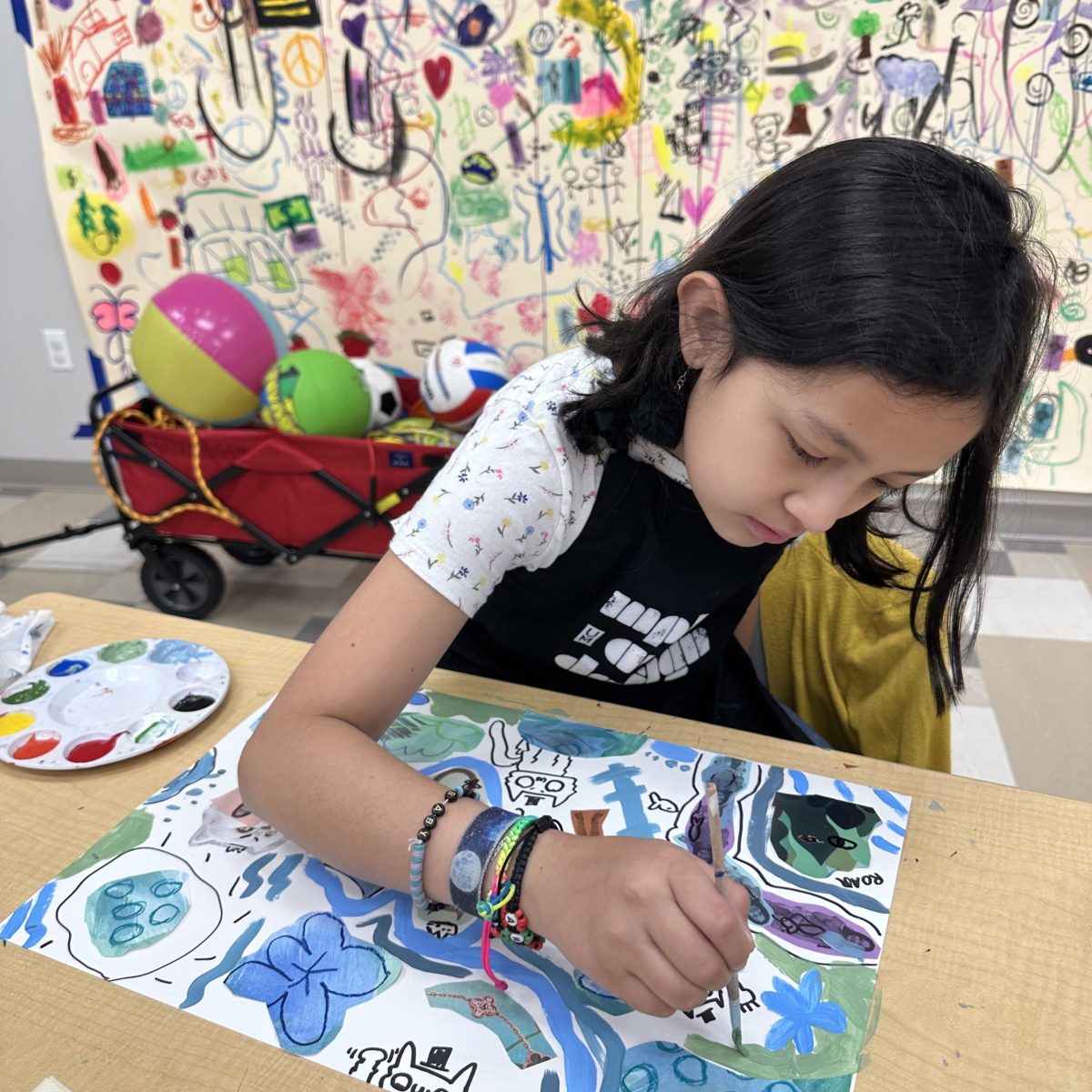 Youth Workshop Multiverse Painting