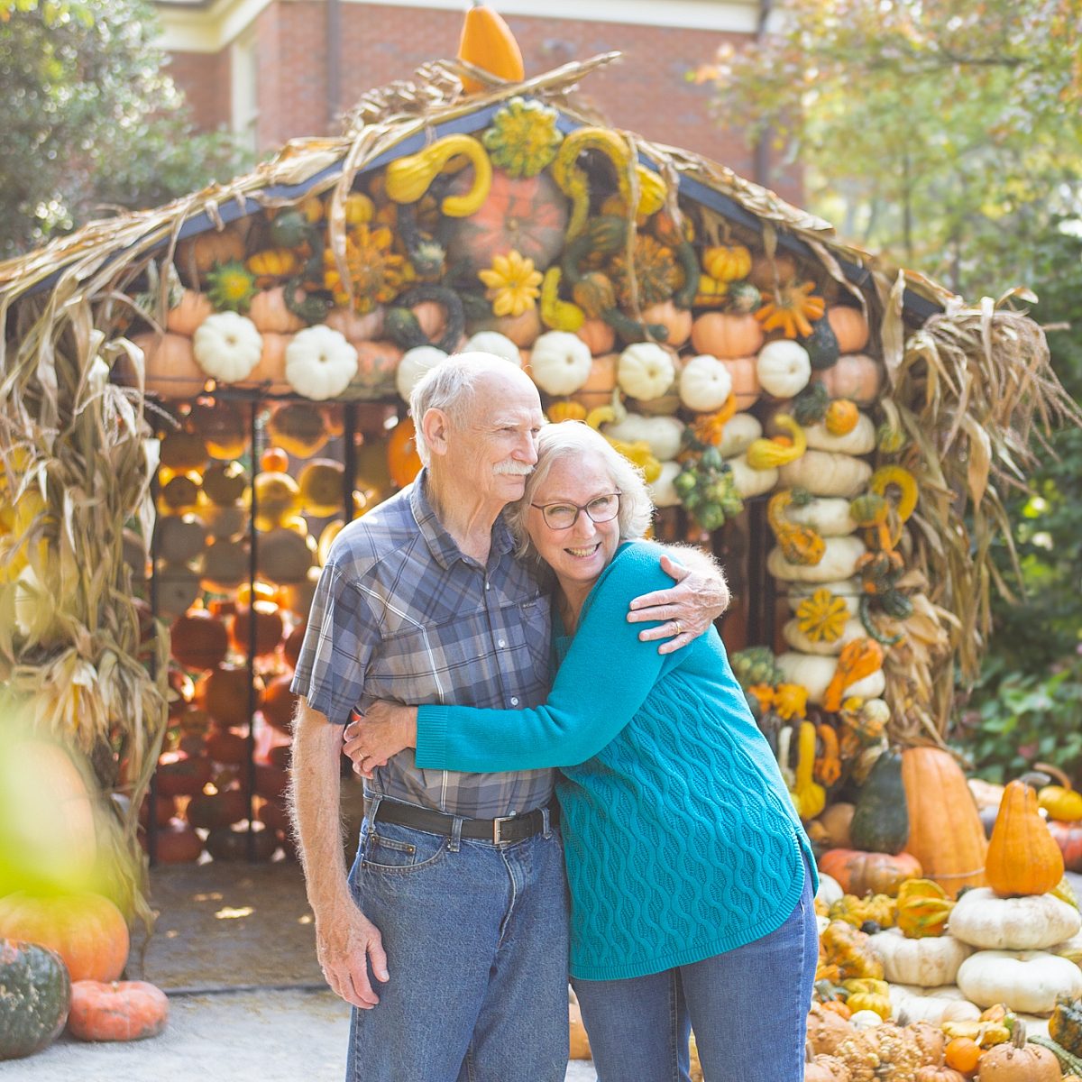 Pumpkin house portraits members