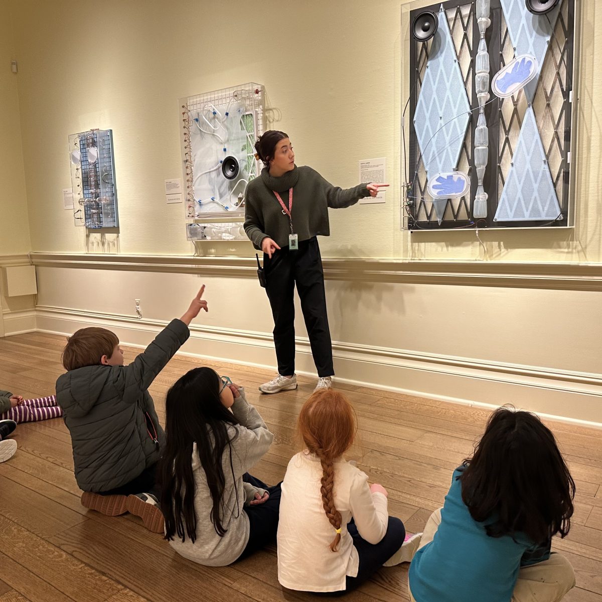 Sarah stobbe giving tour k club 2025