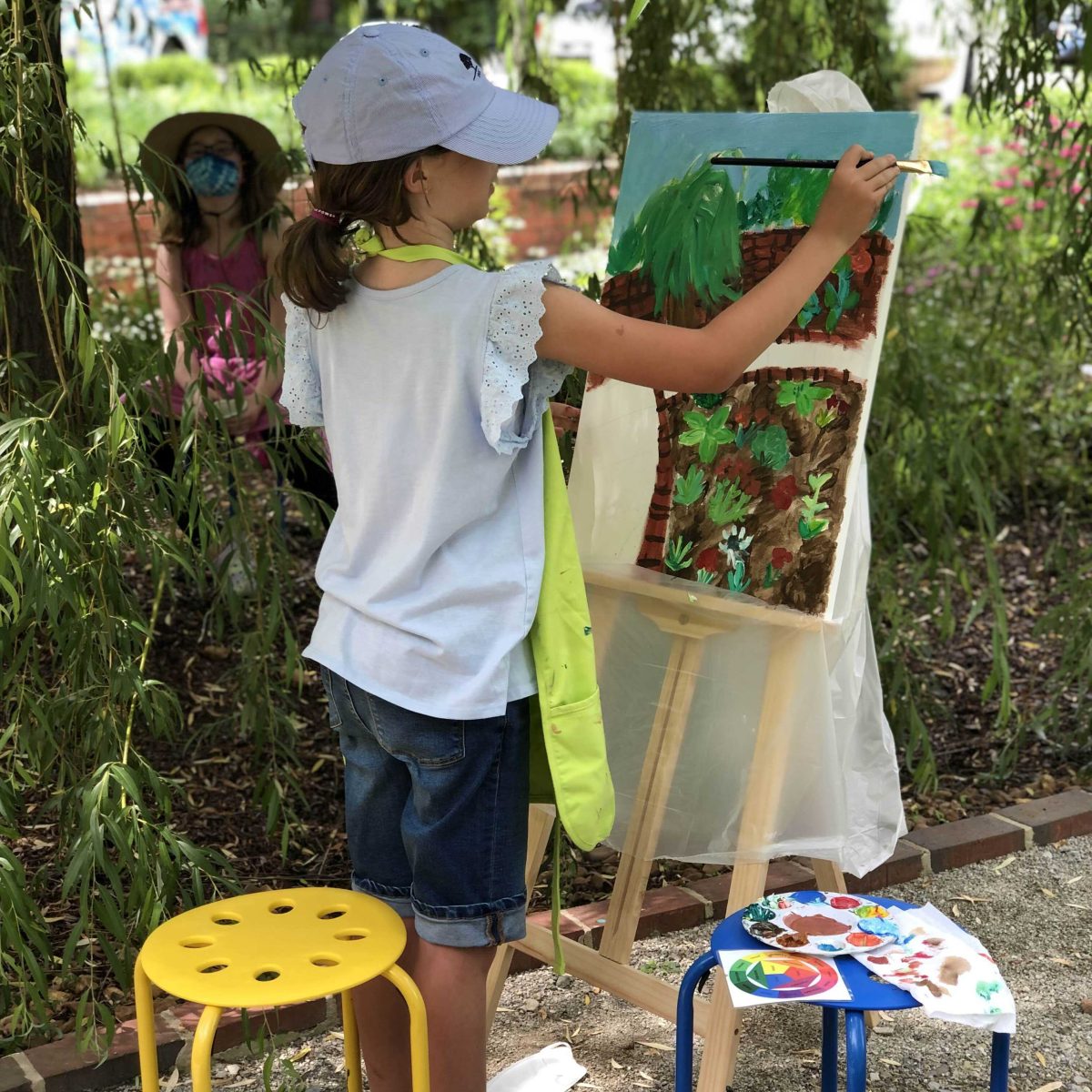 Youth ws outdoor painting