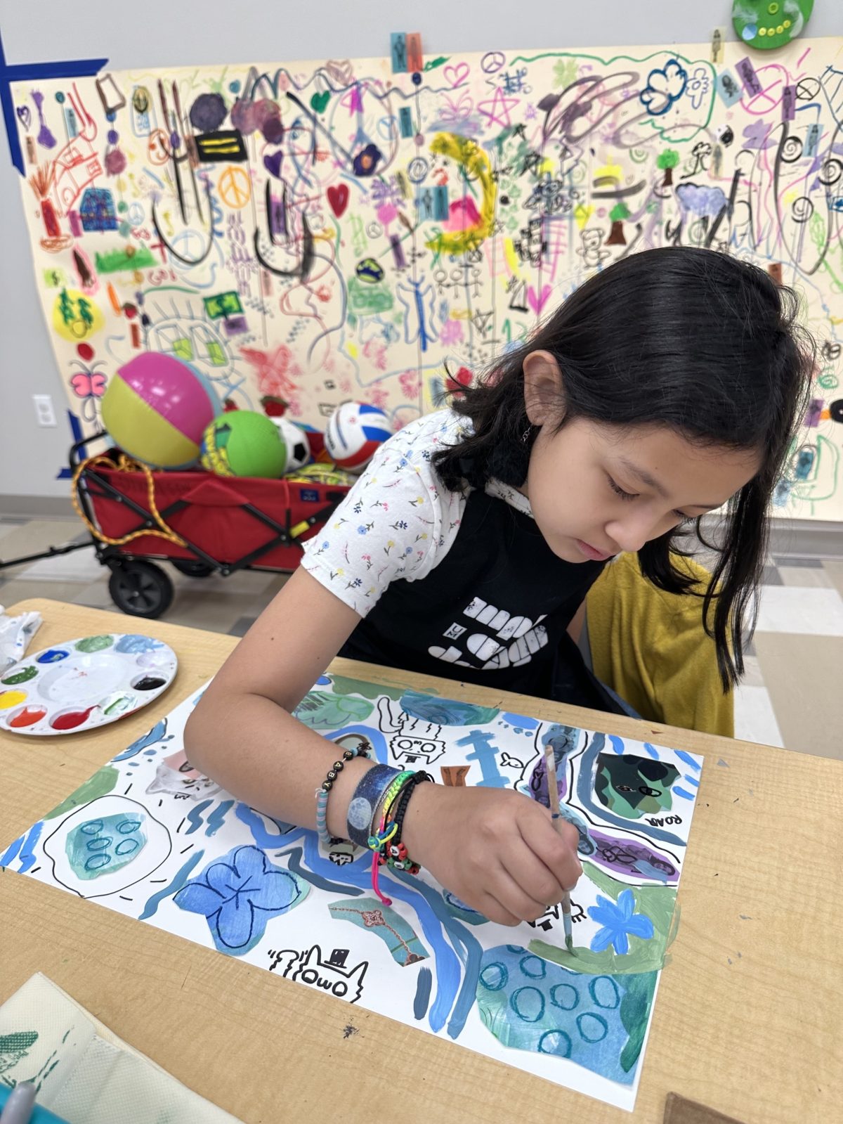 Youth Workshop Multiverse Painting