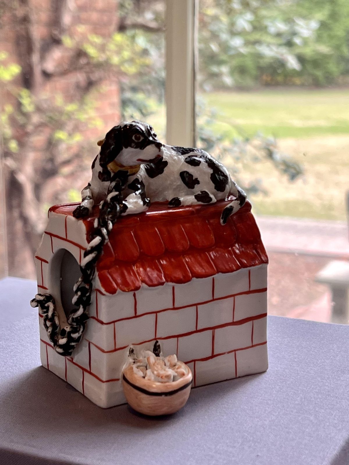 Kennel with Mother and Puppies ca 1734