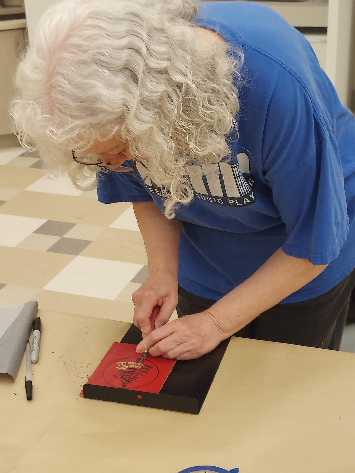 Senior Studio Printmaking 9