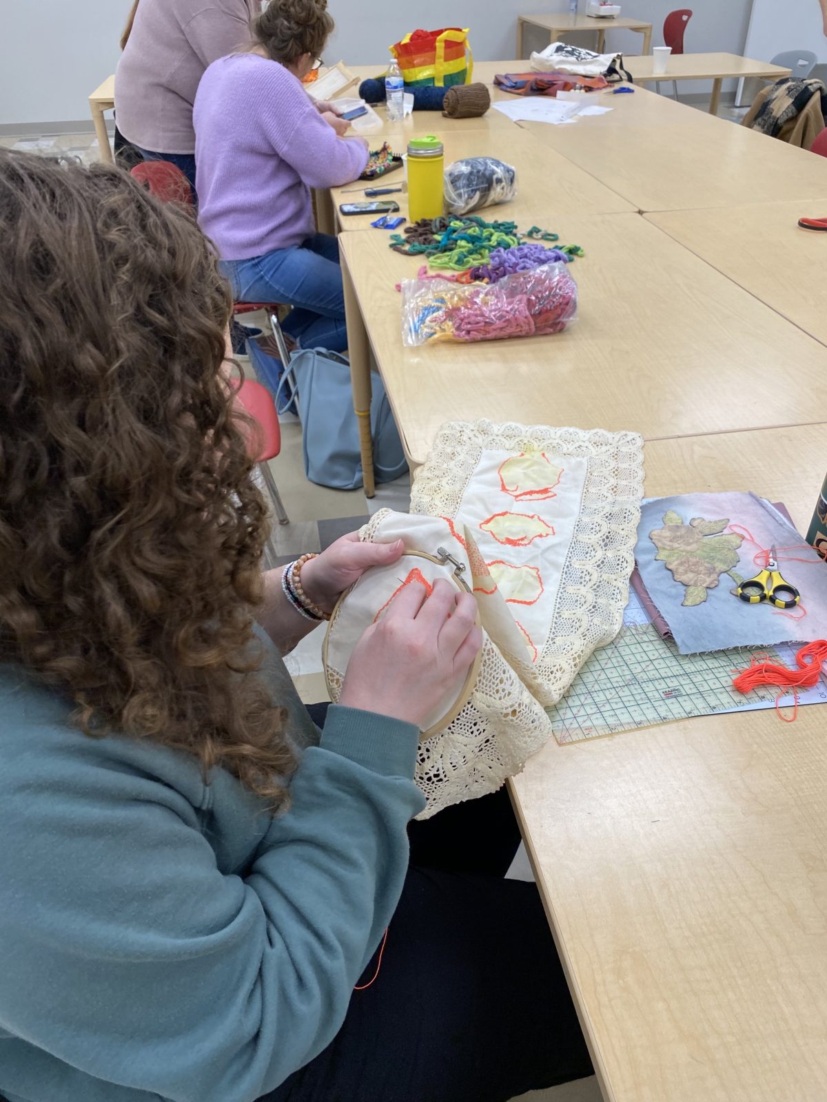 Fiber arts open studio