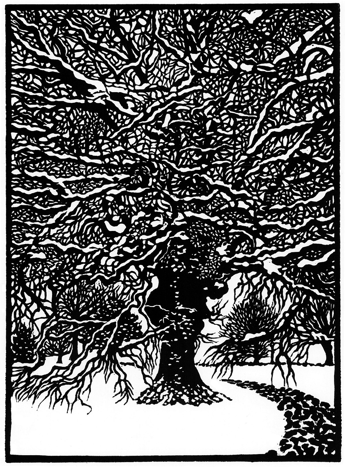 Snow Tree I Martha Kelly