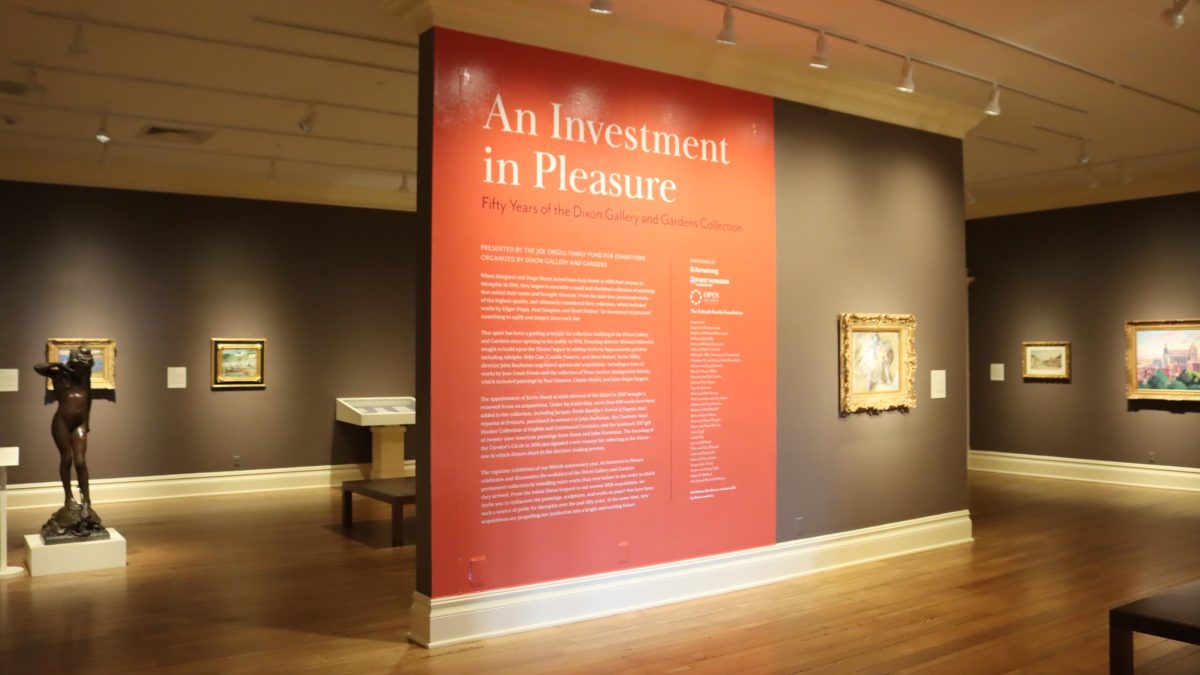 Title Wall An Investment in Pleasure