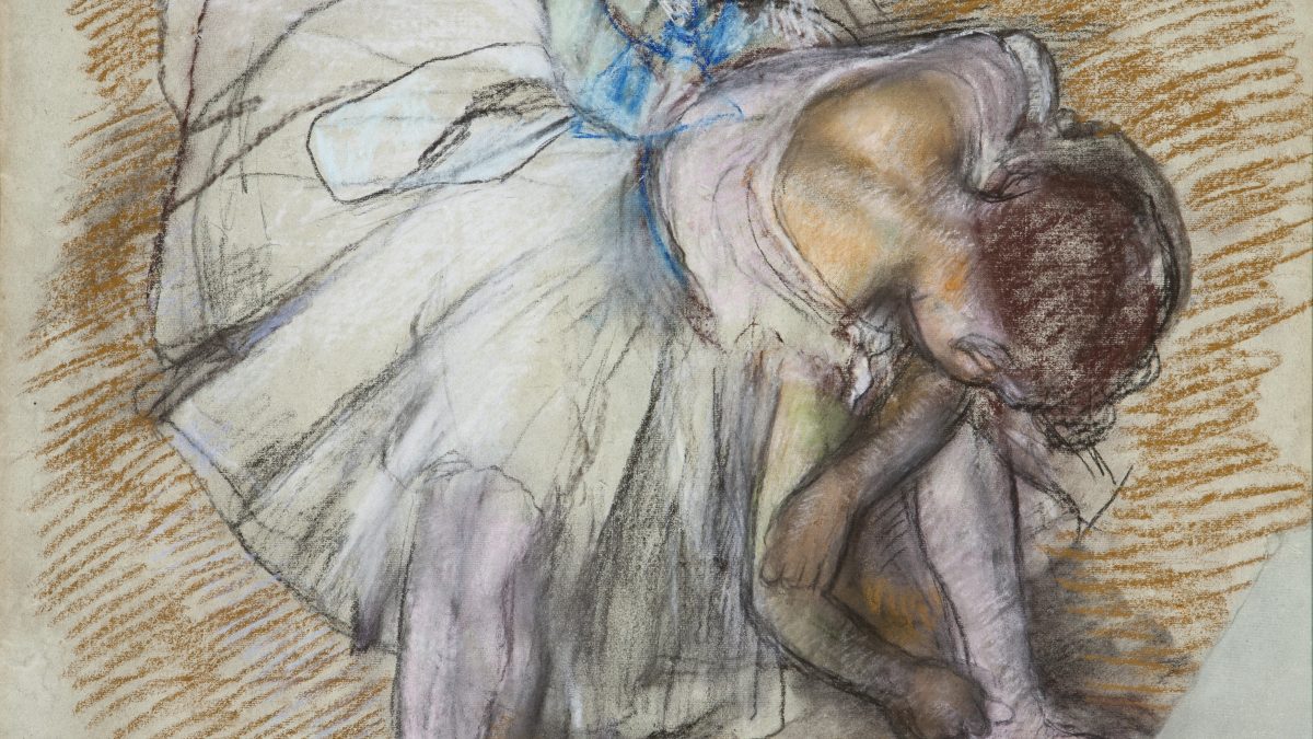 Degas Edgar Dancer Adusting Her Shoe 1975 6 HIGH RES JPEG 1