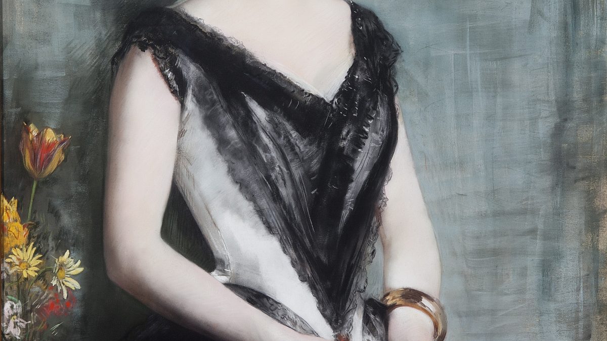 Gervex Henri Young Woman with a Fan