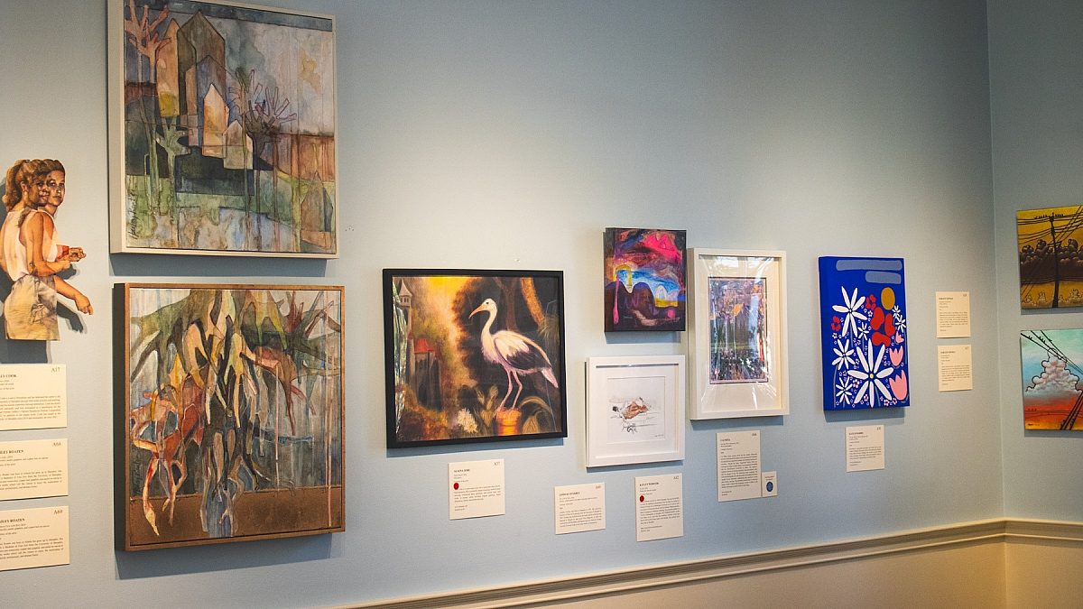 Hot off the wall variety paintings