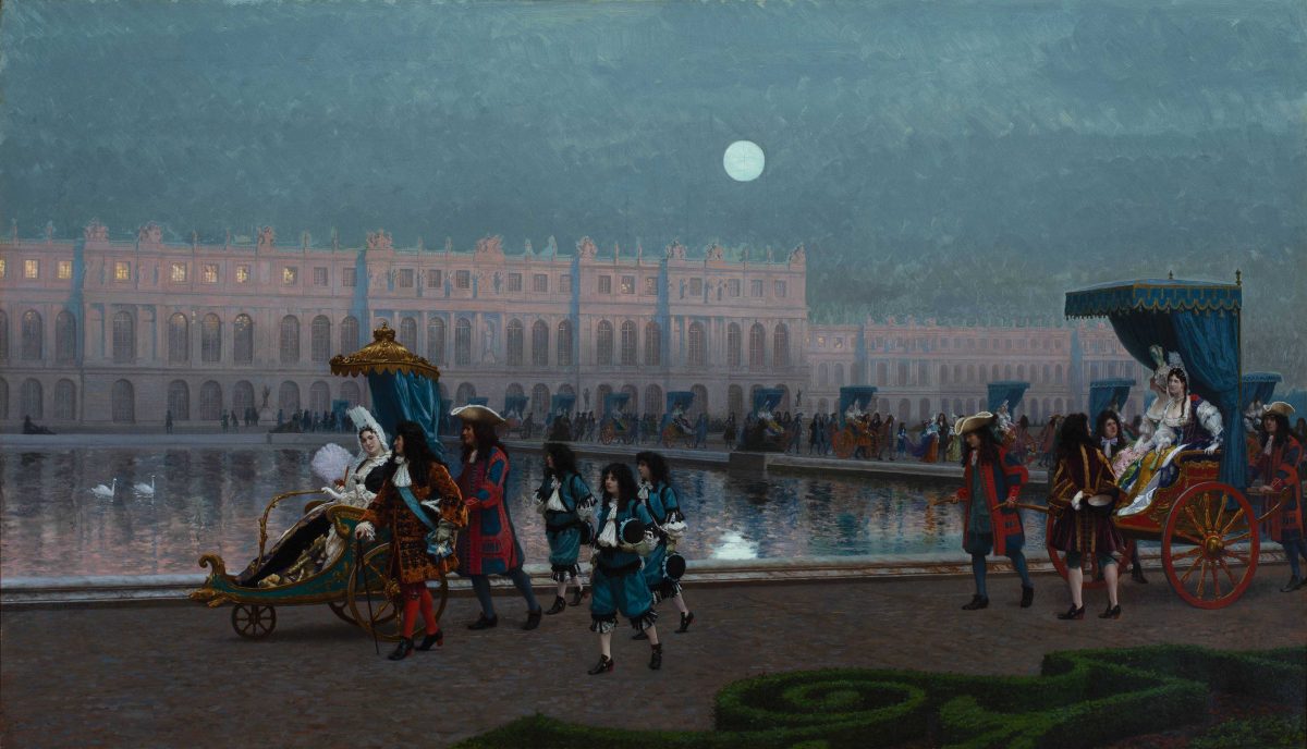 Gérome Jean Léon Promenade de la cour dans le parc de Versailles 2022 8 HIGH RES TIFF IMG 8696