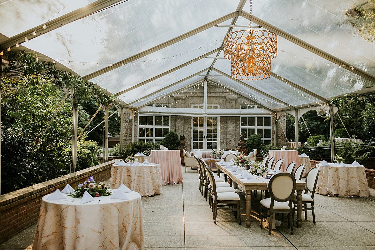 Hughes with tent Emily Frazier Weddings
