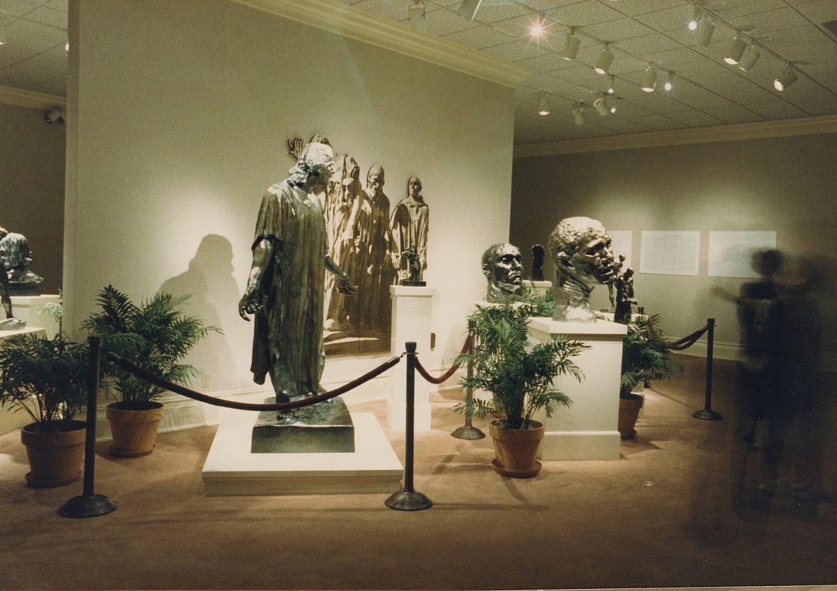 1990s Rodin And Plants 1