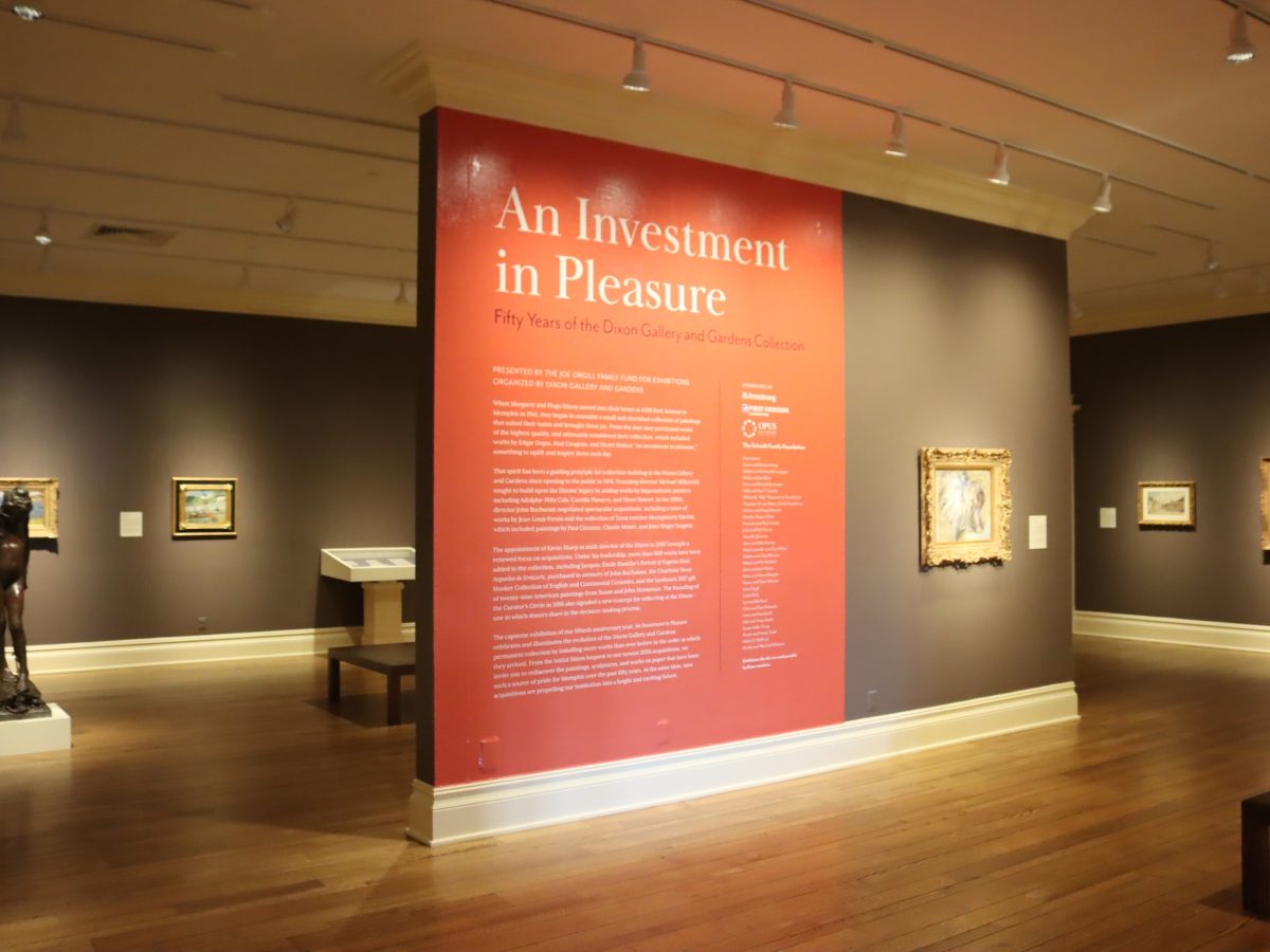 Title Wall An Investment in Pleasure