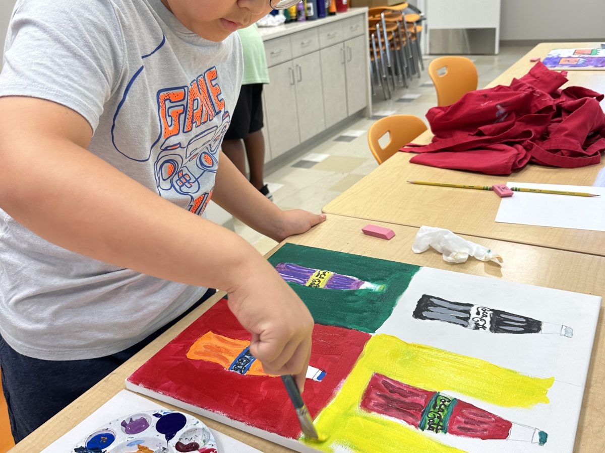 Youth Workshop painting