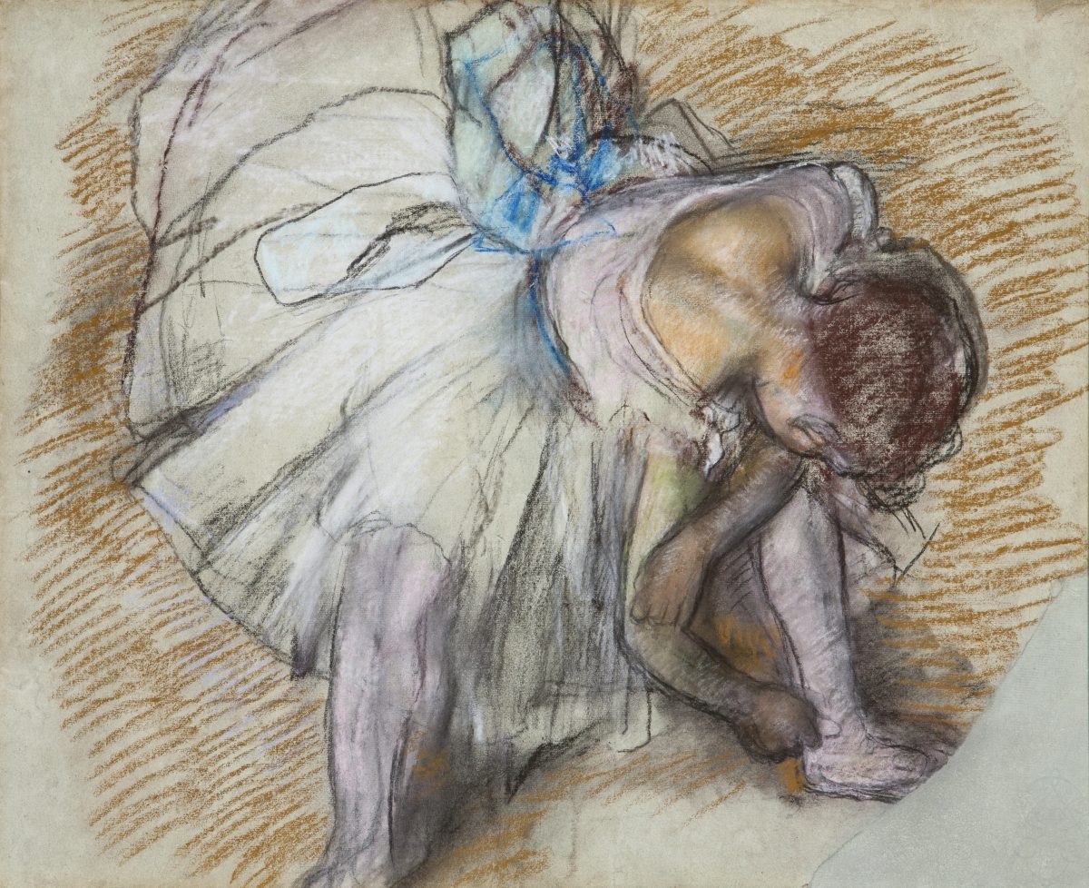 Degas Edgar Dancer Adusting Her Shoe 1975 6 HIGH RES JPEG 1