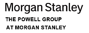 Morgan Stanley The Powell Group at Morgan Stanley logo