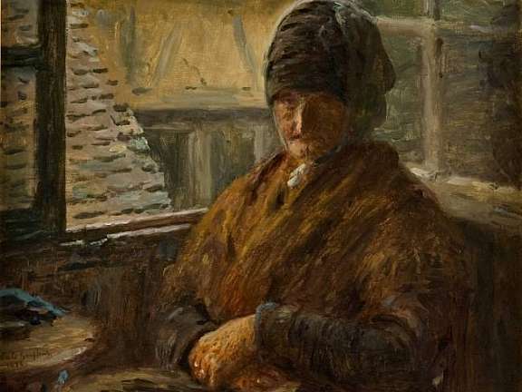 Cals Adolphe Felix Mother Boudoux at Her Window 1977 3 HIGH RES