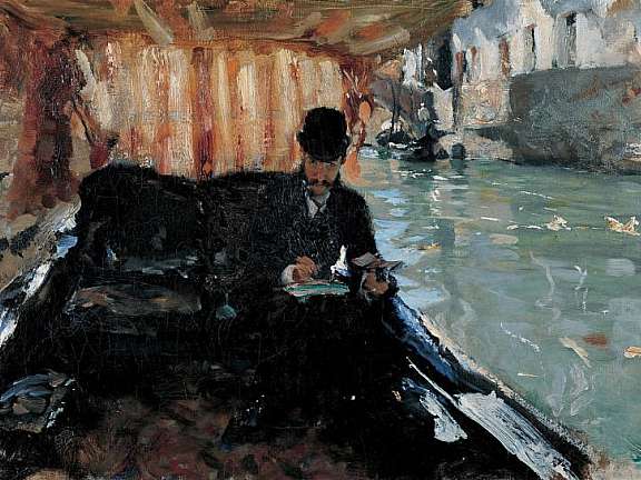 Sargent John Singer Ramon Subercaseaux in a Gondola 1996 2 13 HIGH RES 2