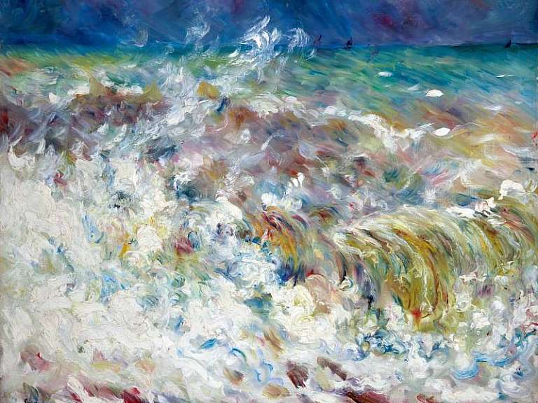 Renoir Pierre Auguste The Wave