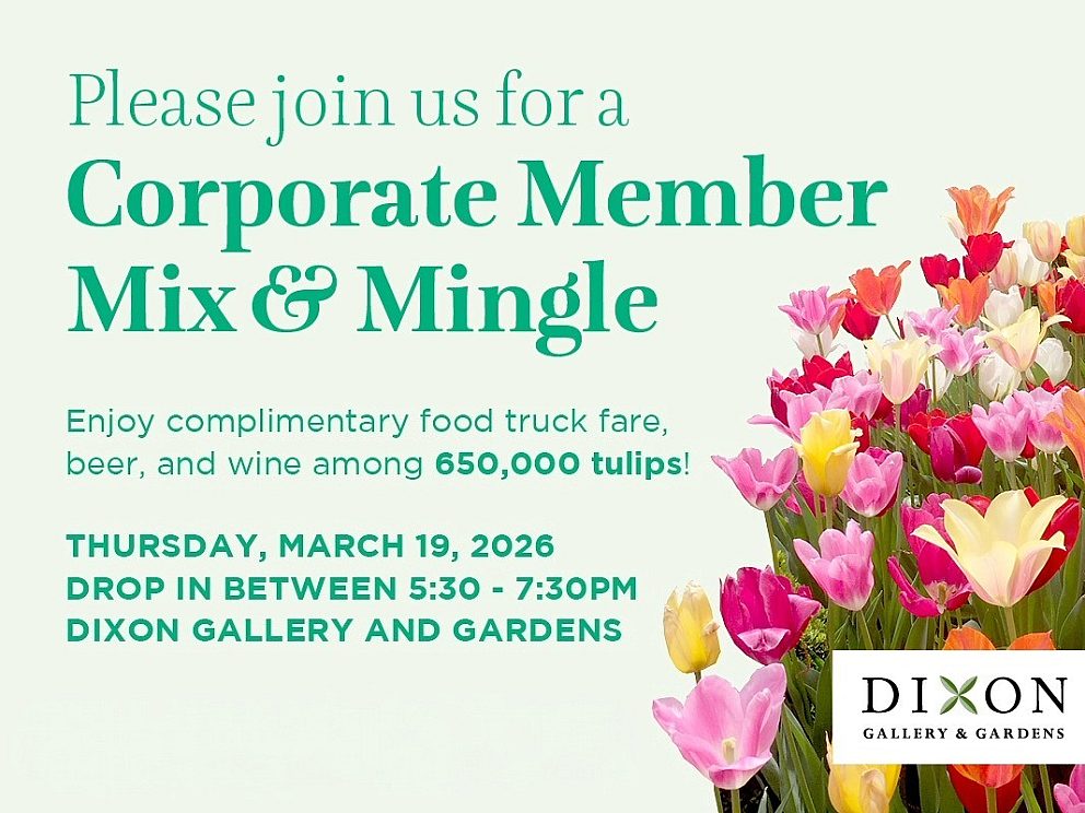 Rev1 Dixon Blooms Corporate Member Mix and Mingle Invite Email