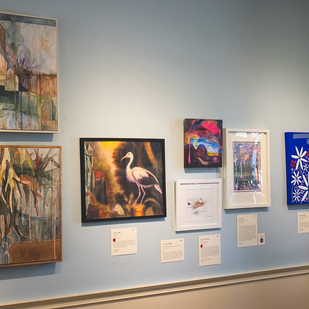 Hot off the wall variety paintings